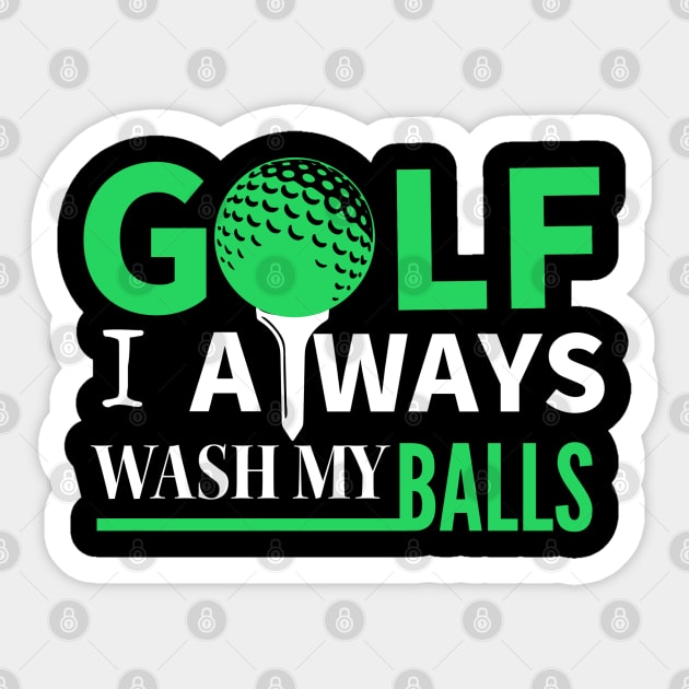 GOLFING Sticker by DB Teez and More